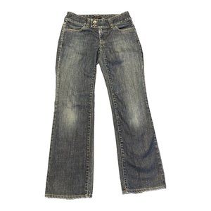 Banana Republic Flare & Wide Leg Jeans - Dark Blue